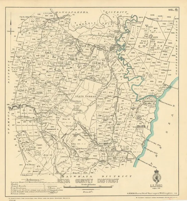 Rewa Survey District [electronic resource].