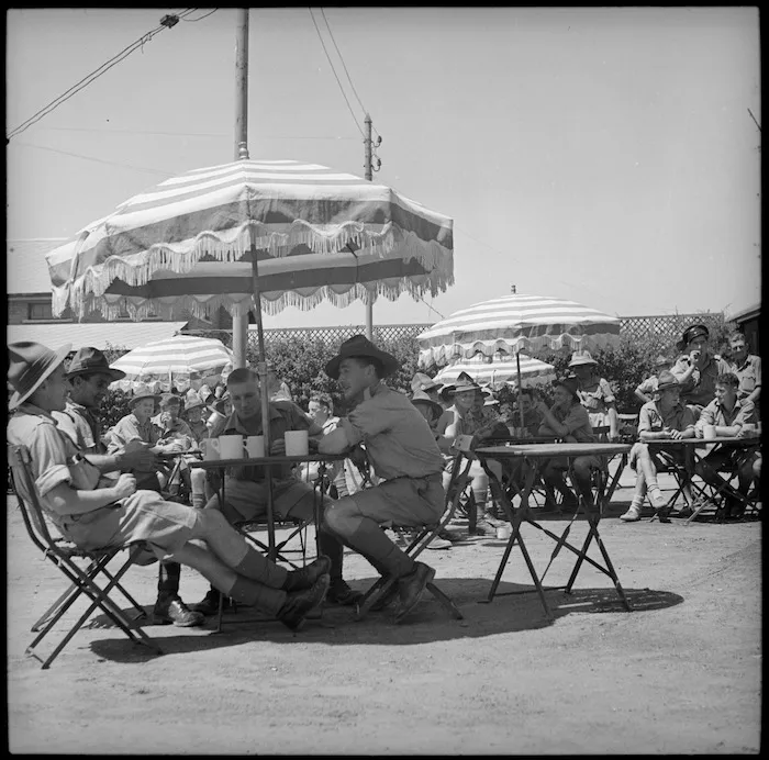 Sick and wounded at the NZ Convalescent Depot, Ismailia