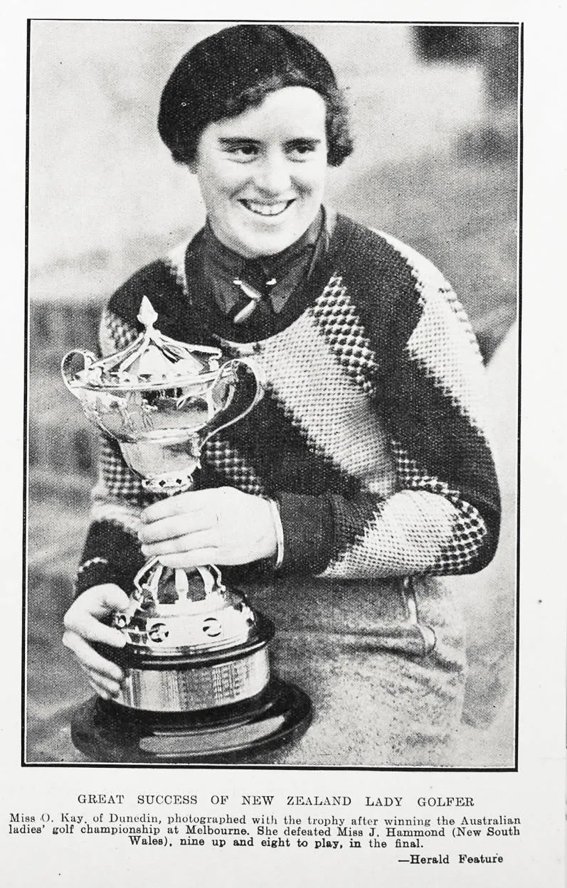 Great success of New Zealand lady golfer