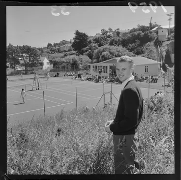 Image: Tennis at Khandallah, Wellington