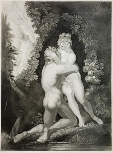 Image: Adam resolved to share the fate of Eve