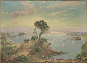 Image: [Martin, Albin] 1813-1888 :[Bay of Islands, 1869?]