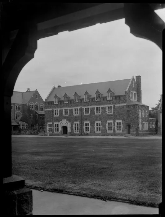 Exterior view of Jacobs House, Christ's College, Christchurch