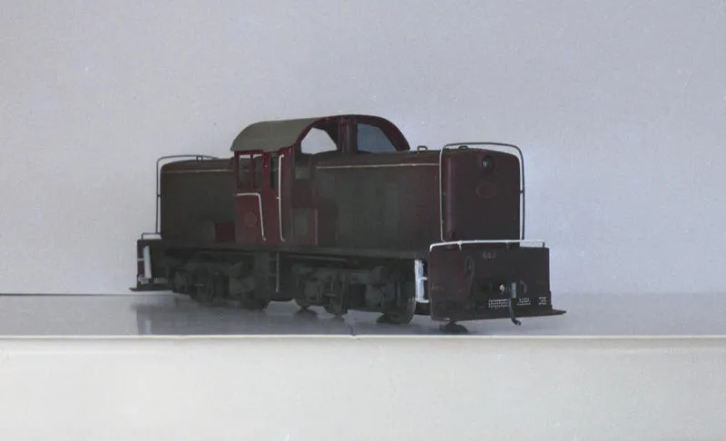 Photograph of model DSC locomotive