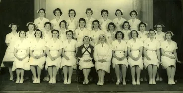 Image: Dental nursing: training-school graduates, 1943
