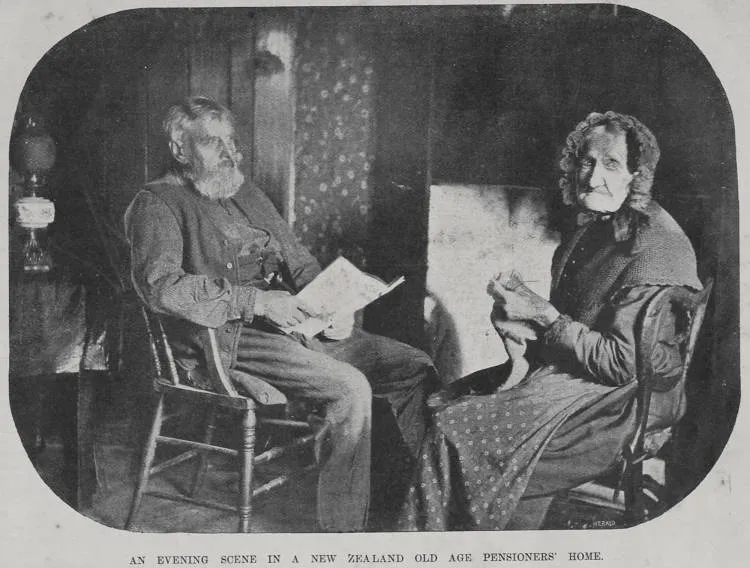 An evening in a New Zealand Old Age Pensioners' Home