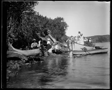 Image: Boating party