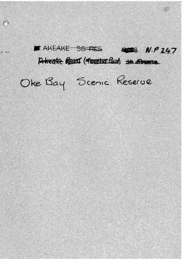 Image: Oke Bay Scenic Reserve