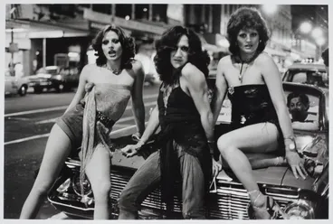 Image: Keri Pratt, Virginia, Violet Pratt, Queen St near Wyndham St, Auckland
