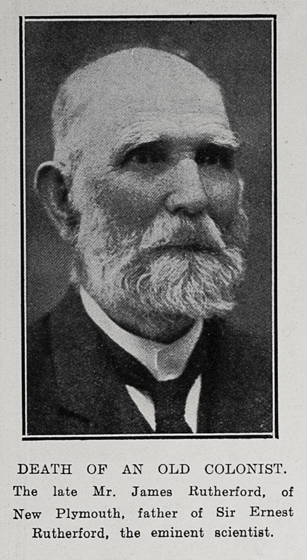 Death of an Old Colonist: The late Mr. James Rutherford
