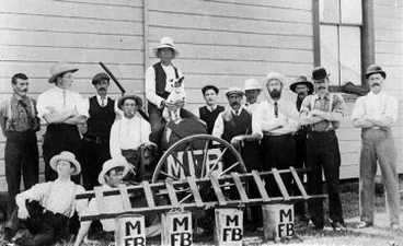 Martinborough Fire Brigade members Image: Martinborough Fire Brigade members