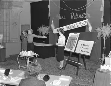 Image: [Associated beauty aids Helena Rubinstein Beauty Through Science]