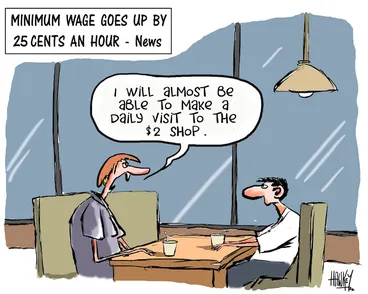 Image: "I will almost be able to make a daily visit to the $2 shop." 28 January 2010