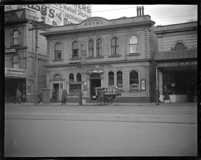 National Hotel, Lambton Quay, Wellington