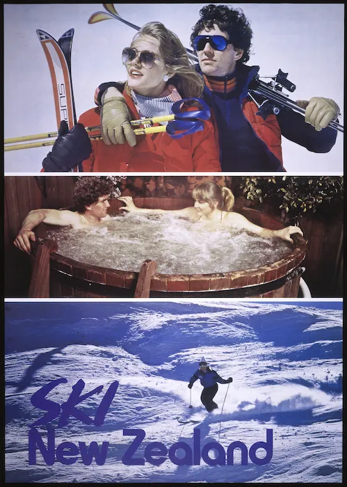 New Zealand. Tourist and Publicity Department :Ski New Zealand. P D Hasselberg, Government Printer, Wellington New Zealand. 1982.