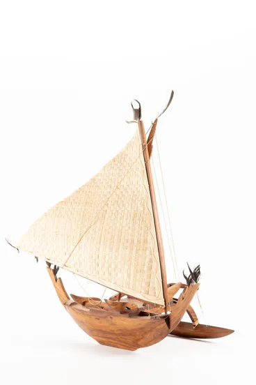 Image: Model: Marshall Islands vaka model