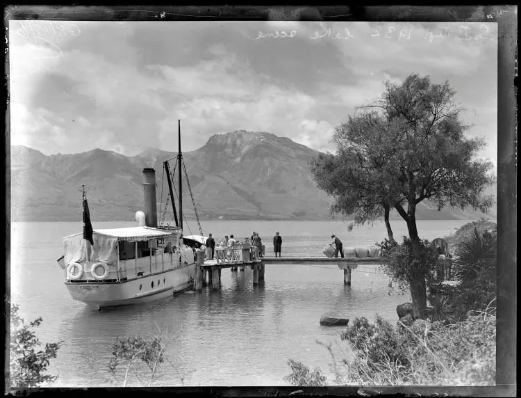 SS Ben Lomond, Lake Wakatipu, Queenstown, 1932