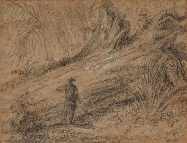 Image: Enormous Totara trunk, Upper Hutt