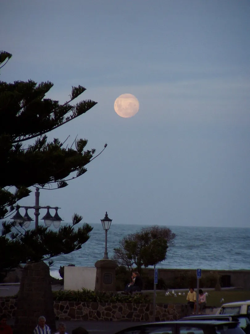 Full Moon over Sumner Beach