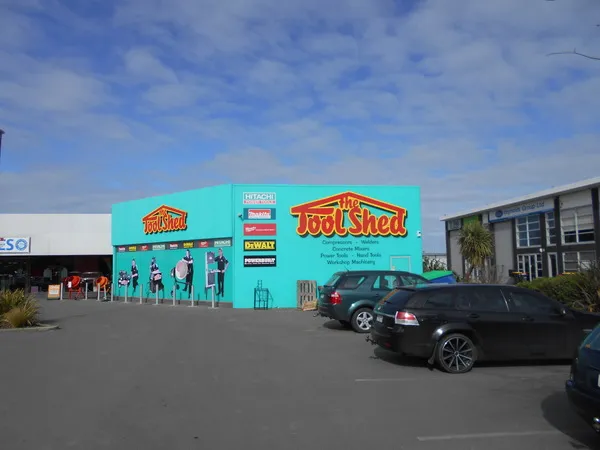 The Tool Shed on Shands Road, Hornby