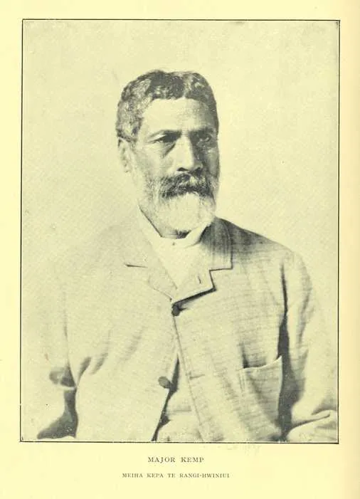 MAJOR KEMP — MEIHA KEPA TE RANGI-HWINIUI