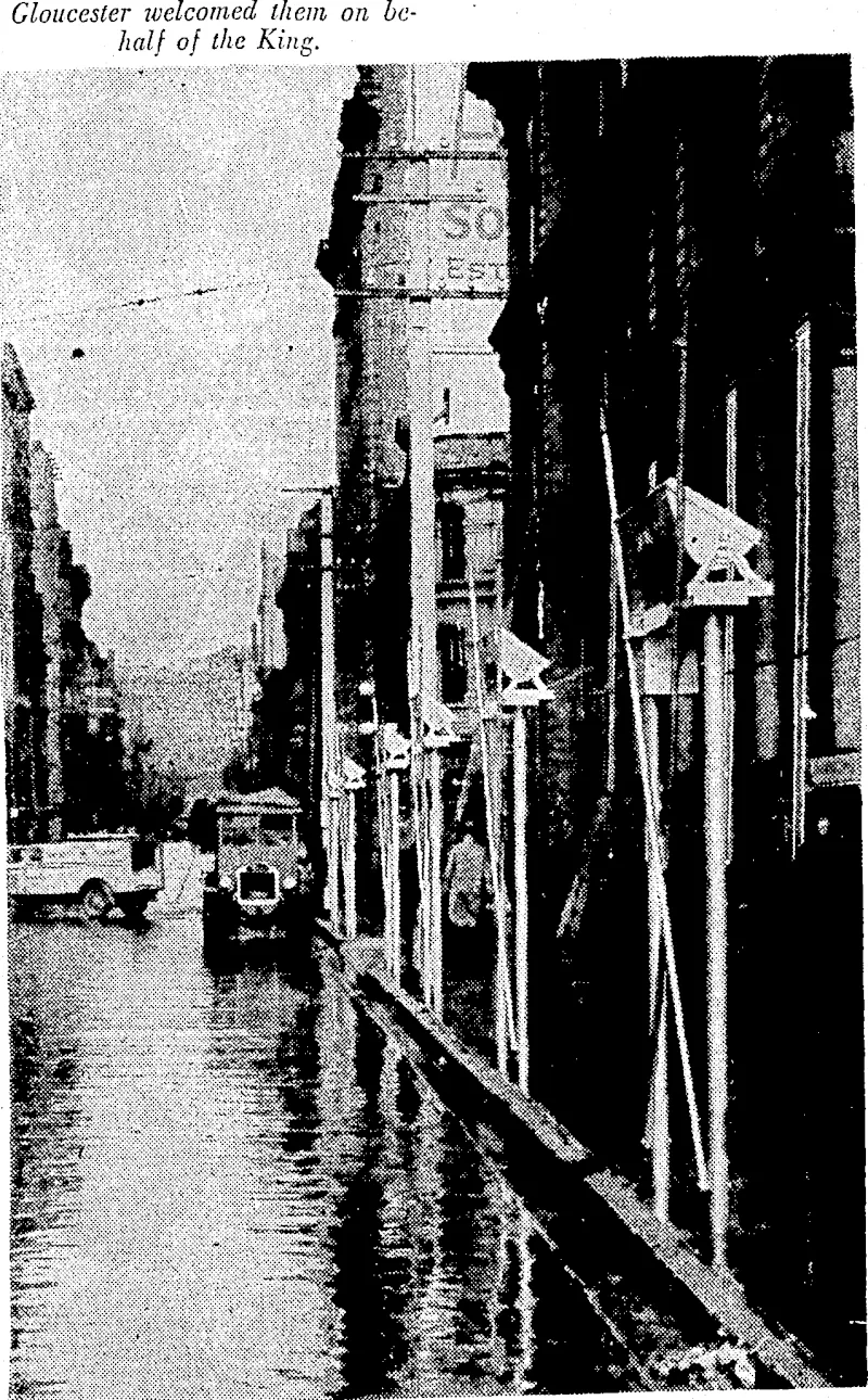 Sport and General" riioto. Prince Chichibu, who will represent his brother, the Emperor of Japan, at the Coronation, arrived in London on April 13 with his wife the Princess. The Duke of Gloucester i corned them on be (Evening Post, 04 May 1937)