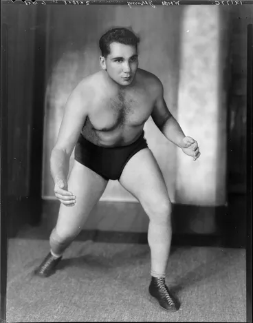 Image: Wrestler, Johnny Woods