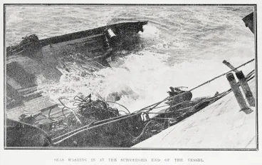 Image: The vanishing Wiltshire: scenes at the wreck two months ago and now