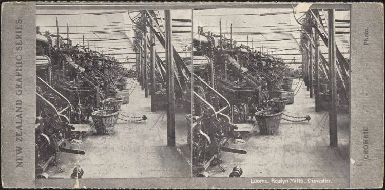Looms, Roslyn Mills, Dunedin