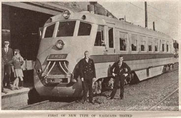 Image: First of new type of railcars tested