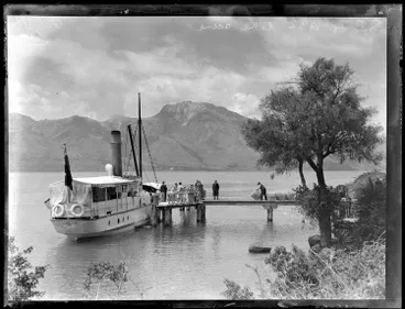 Image: SS Ben Lomond, Lake Wakatipu, Queenstown, 1932