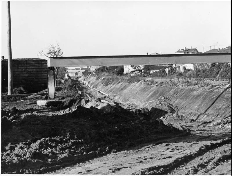 Lowering Railway line