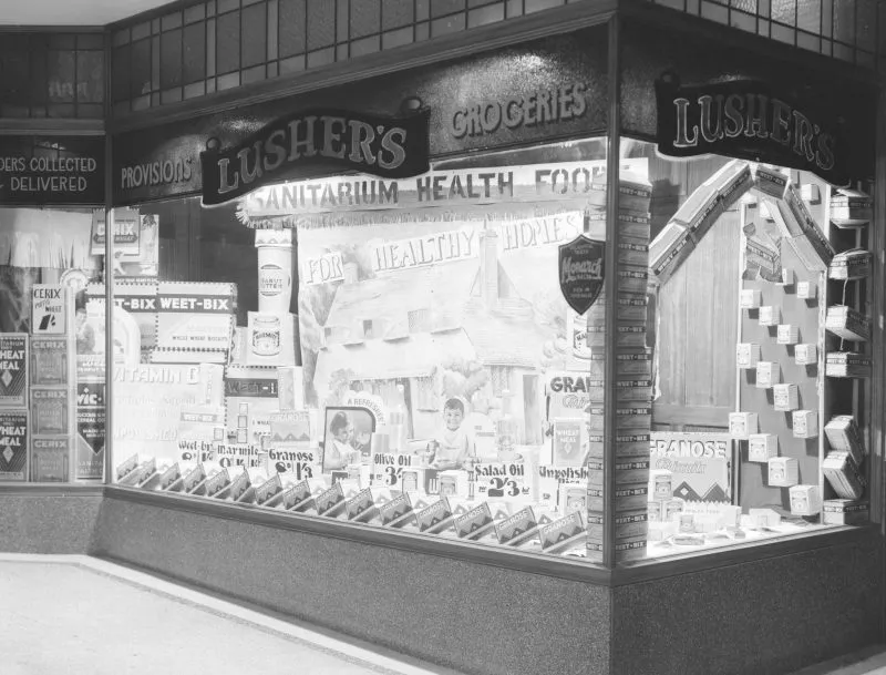 Lusher’s Shop Window Display