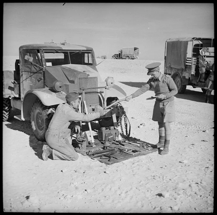 Transport kit inspection, Egypt