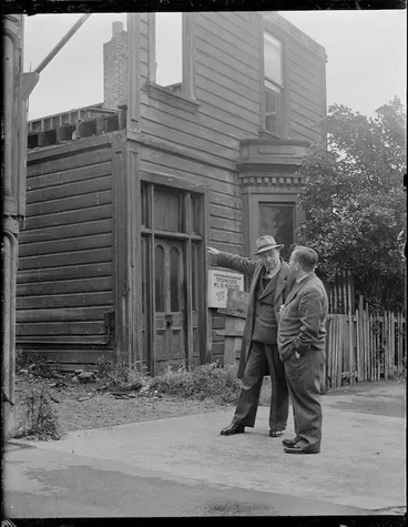 Image: House to be demolished for the Darby and Joan club