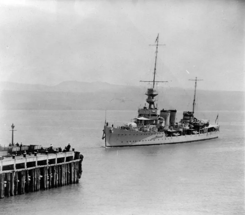 H M S Diomede, Napier