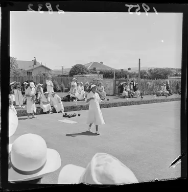 Image: Lawn bowls, Women's Bowling Championships, Miramar, Wellington