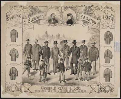 Spring & Summer Fashions 1874