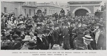 Image: Scenes in connection with General Sir Hector A. Macdonald's visit to Auckland, November, 1901