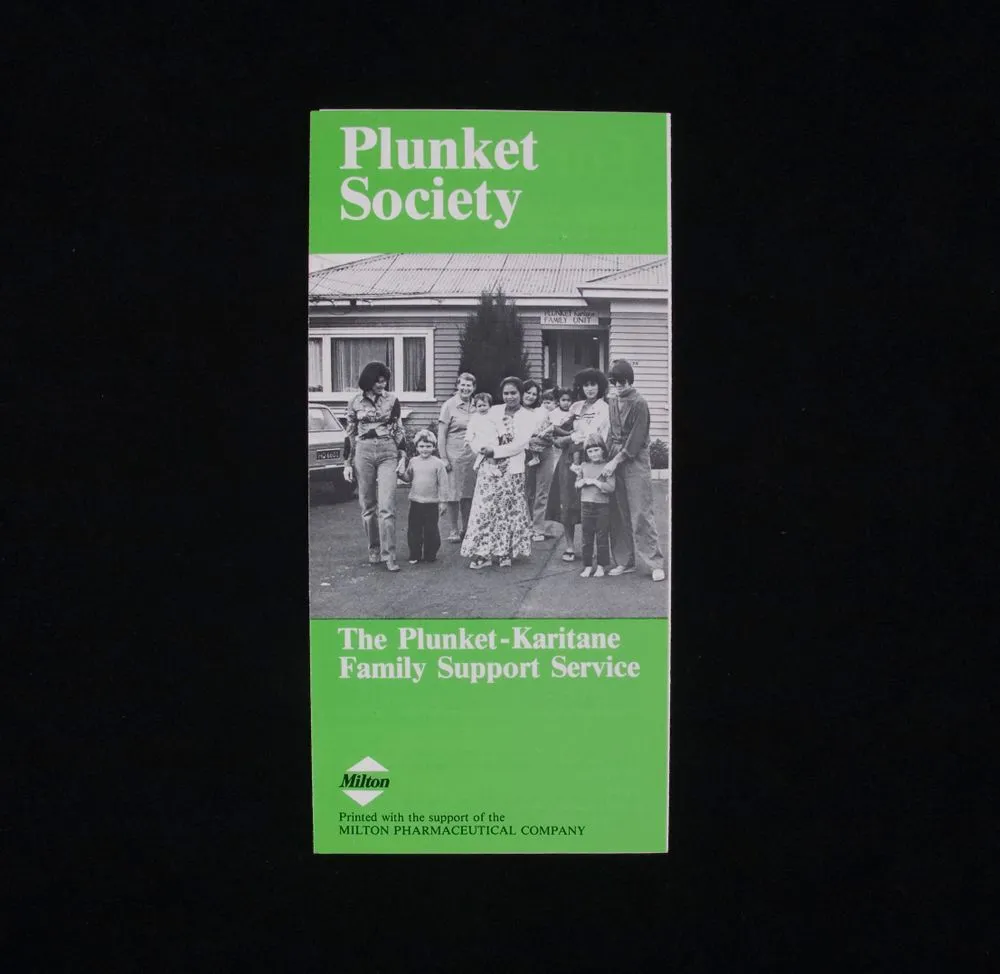 Leaflet, 'The Plunket-Karitane Family Support Service'