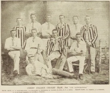 Image: Christ College Cricket Team