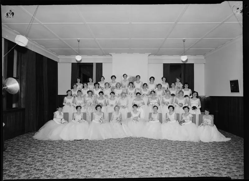 New Plymouth Girls High School Ball Group