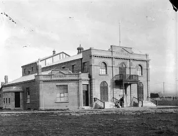 Martinborough Town Hall : Glass negative
