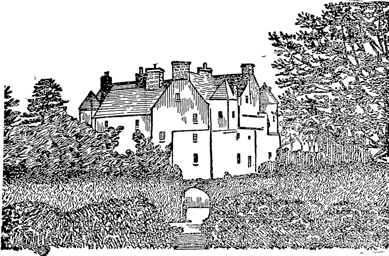 Kilbryde Castle, where Sir John Logan Campbell was bora in November, 1817. (Otago Witness, 26 April 1905)