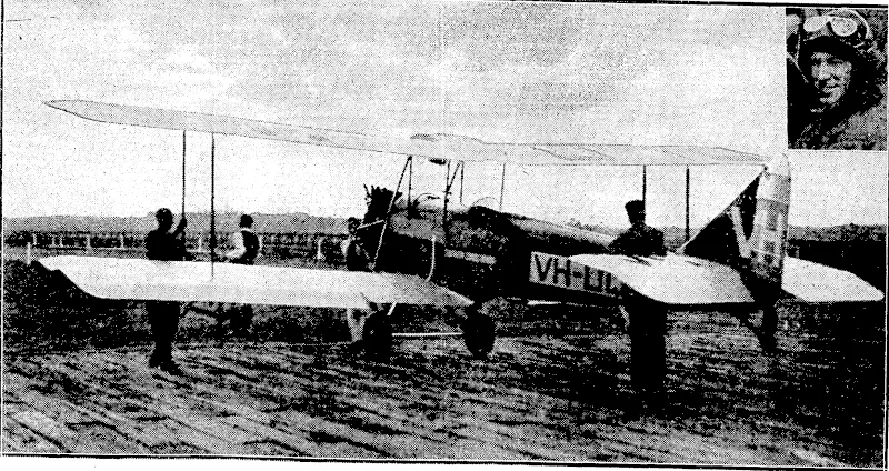 Sydney Morning Herald" Thoto FLYING TCI LONDON -Air Commodore Kingsjord Smith (inset) and the aeroplane in. which he left, Melbourne on Monday ,« an attempt lo break he Australian, London records established by W. A. Scot,, and J. A. Mollison. The aeroplanes \Zjn a" "Southern Cross Mrnor. Ihe journey across Australia was via Oodnadatla lo Wyndham, where ha has now arrived ■ . – evening Post' Photo. TRAGEDY OF RUAPEHU.—Personal friends of the late Mr. Warwick Stanton carry the coffin to the hearse during the funeral obsequies at Auckland yesterday. GENERAL KAI SHEK, President of China, who has appealed to the League of Nations against the Japanese invasion. "Sport; and GeneraH Photo. M. CLEMENY VOROSHILGFF, Russian Minister of War, visiting the Far.East in connection with the trouble in Manchuria. ■ (Evening Post, 23 September 1931)