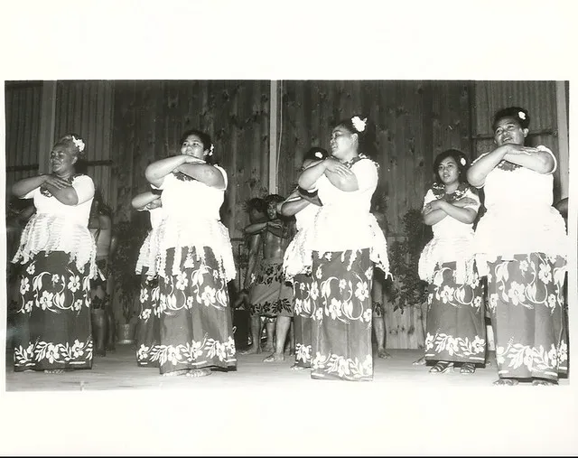 Tokelau Islanders from Wellington, Polynesian Festival 1972