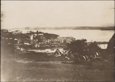 Image: Commercial Bay, Auckland, 1859
