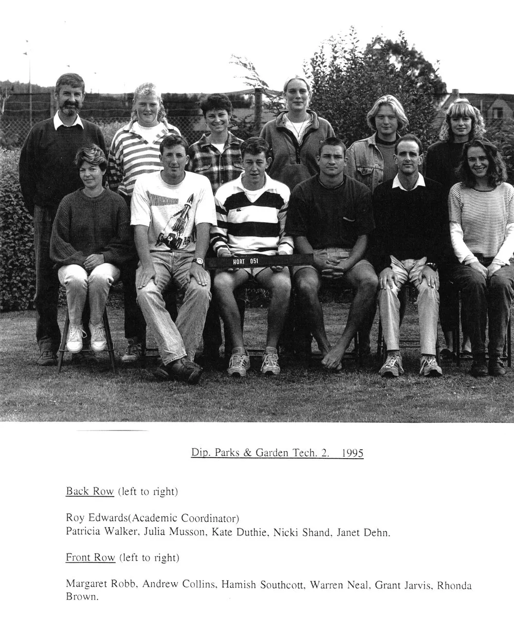 1995 Dip. Parks & Garden Tech 2