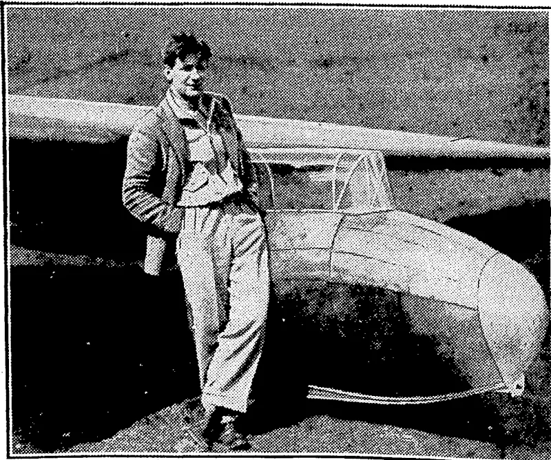 HERO. OF PORT ARTHUR.-CounÂ« HeihnchiroTogo, the veteran Japanese admiral, whose death has stirred the whole of. Japan. He carried out a remarkable piece of naval strategy when he destroyed , the Russian fleet, at Port [Arthur in 1904. ; ■' ' ' ' "Sport and General" Photo CREATOR OF A NEW GLIDING RECORD.Â—G. E. Collins a member,of the London Gliding Club, who, on April 22, rose in his glider to a height, of 6000 ft during a : flight, from Dunstableto Southend-on-Sea, a distance of 54 miles, and established a new Â•"..--■"- ■ Â• British altitude record. '■..■. (Evening Post, 30 May 1934)