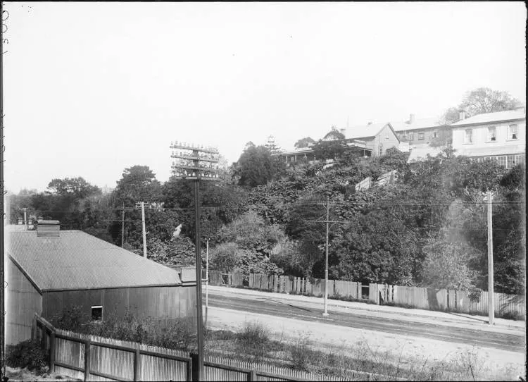 Beach Road, Auckland Central, 1914
